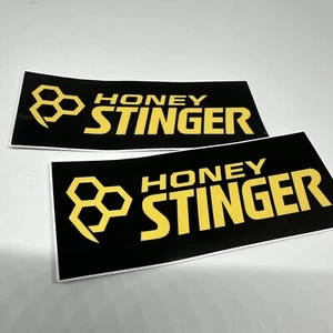 2- Outdoor Aufkleber Sticker Wandern Klettern Laufen Paddeln Honig Stinger - Bild 1 von 2