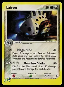 Pokemon Ruby and Sapphire 37/109 Lairon Reverse Holo - Picture 1 of 2