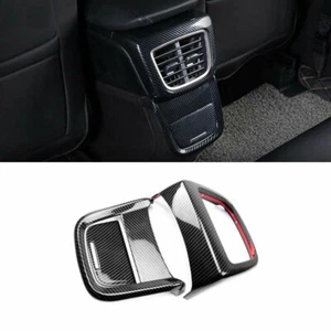 For Lincoln MKX 2016-2018 Carbon Fiber Interior Rear Air Vent Outlet Cover Trim - Bild 1 von 7