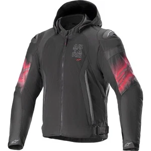 Men's Motorcycle Jacket XL - Alpinestars Zaca Air Venom WP Waterproof With Hood - Picture 1 of 3