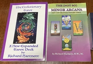 ✨ 2 Begleitbücher des evolutionären Tarot Decks, signiert Richard Hartnett H.W.M. - Bild 1 von 12