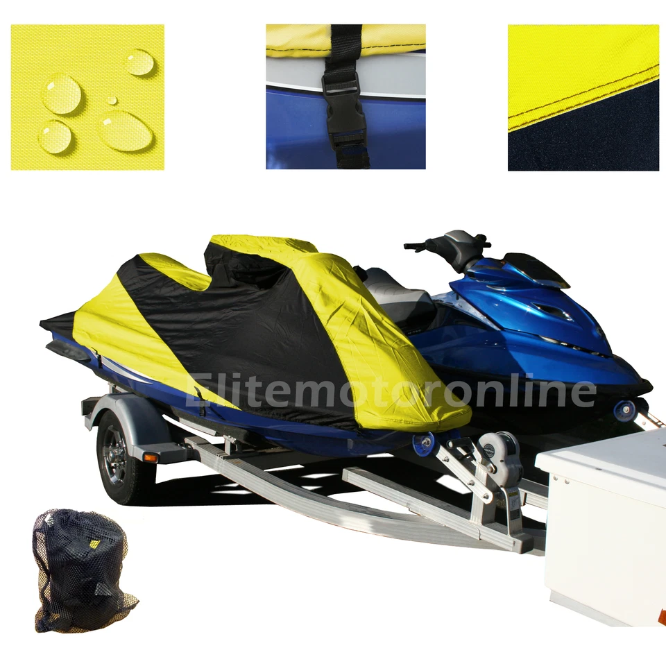 Yamaha SUV 4 seater WaveRunner Custom Fit Trailerable JetSki PWC Cover - Image 1 of 4