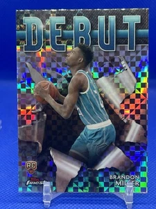 2023-24 Topps Finest Debut Brandon Miller #D-2 Checkerboard - Picture 1 of 2