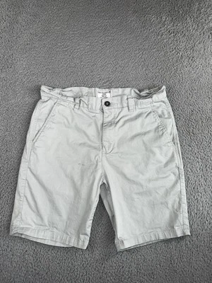 Free Planet Shorts Men 32 Flat Front Solid Preppy Coastal Work - Image 1 of 4