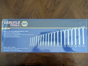 Juego de llaves combinadas largas Carlyle Hand Tools CWL1219M 19 piezas métricas - Imagen 1 de 7