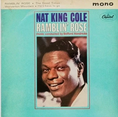 Nat King Cole-Ramblin' Rose Vinyl 7" EP Single.1962 Capitol EAP5 1793. - Image 1 of 4