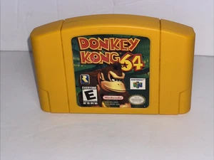 Nintendo Donkey Kong 64 Videospiel Cartridge für den N64 getestet und funktionsfähig - Bild 1 von 2