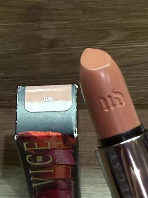 NEW IN BOX Urban Decay Vice Lipstick LIAR (Cream) FULL SIZE FAST SHIP - Image 1 of 3