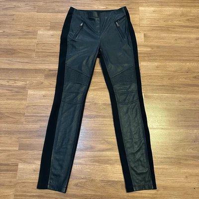 BCBGMaxazria Kalin Faux Leather Leggings | Women Size Medium - Image 1 of 4