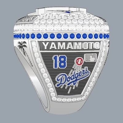 Nuevo anillo 2025 LA RING LOS ANGELES WS anillo #5 #17 #50 #18 Foto 1 de 4