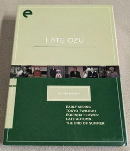 Late Ozu DVD Set (5 Discs) Eclipse Series 3 - Criterion - Early Spring + 4 Films - Picture 1 of 8