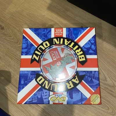 AROUND BRITAIN QUIZ - THE GREAT BRITISH DVD CHALLENGE - CHEATWELL - NEW & SEALED - Image 1 of 3