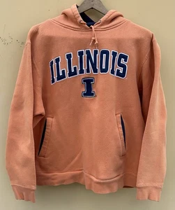 University of Illinois Orange Pullover Hoodie Sweatshirt by Champs Sports Size L - Picture 1 of 5