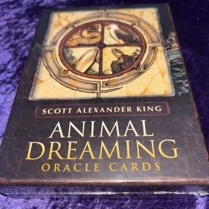 Animal Dreaming Oracle Deck Cards Esoteric Fortune Telling Blue Angel NEW - Imagen 1 de 2