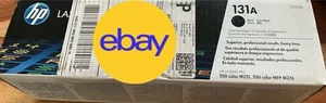 HP CF210A Black Toner Cartridge 131A Genuine OEM factory sealed retail - New* - Photo 1/5
