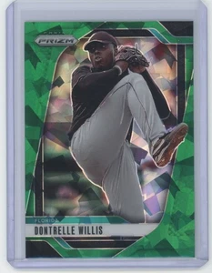 Dontrelle Willis Green Ice Prizm 2025 Panini Prizm Baseball #154 - Picture 1 of 2