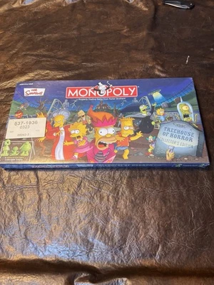 The Simpsons Treehouse of Horror Monopoly Collector's Edition (New/Sealed) RARE! - Image 1 of 4