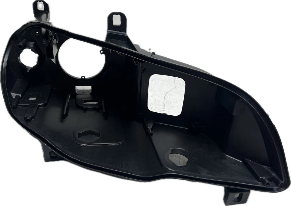 Carcasa del faro BMW X5 E70 2011 2012 2013. Lado derecho del pasajero Foto 1 de 4