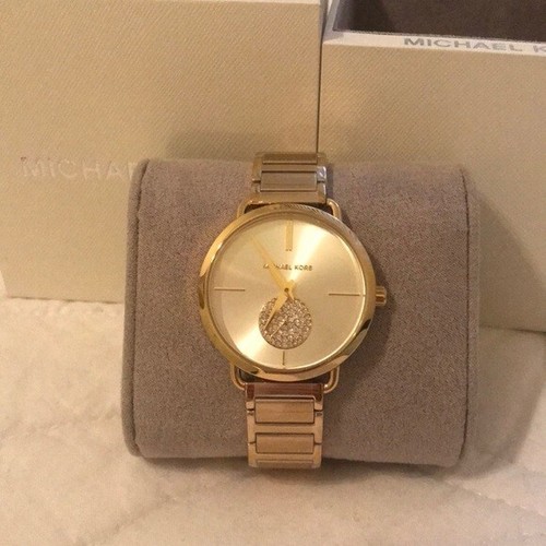 Orologio Michael Kors Donna MK3639 ""Portia"" Cristallo Colore Oro Acciaio Inox 8807