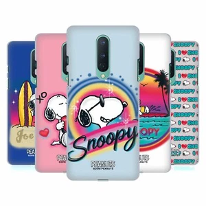 OFFICIAL PEANUTS SNOOPY BOARDWALK AIRBRUSH HARD BACK CASE FOR OPPO PHONES - Picture 1 of 14