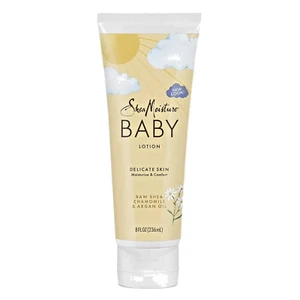 2 x Shea Moisture Raw Shea Chamomile & Argan Oil Baby Lotion 8oz - Picture 1 of 4