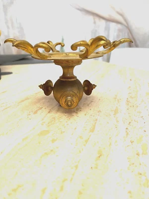 plafonnier  bronze pièces de lustre ancien  décoration - Photo 1/4