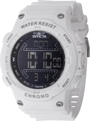 Reloj de cuarzo digital para hombre INVICTA Racing 47524 - 52 mm - blanco *NUEVO EN CAJA DE REGALO* Foto 1 de 4