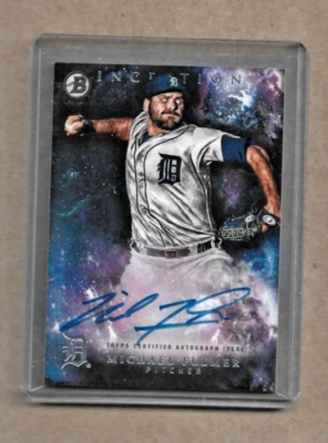 Michael Fulmer 2016 Bowman Inception - tarjeta automática - PA-MF / Tigres de Detroit Foto 1 de 2