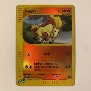 PONYTA 102/147 REVERSE HOLO CARTA POKEMON EX - Foto 1 di 3