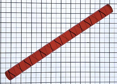 1” DIAMETER CLEAR TRANSLUCENT RED ACRYLIC PLEXIGLASS LUCITE ROD 12” INCH LONG - Image 1 of 4