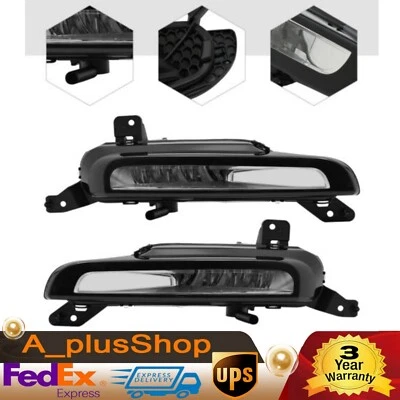 Juego de pares de luces antiniebla diurnas LED DRL para Range Rover Evoque 2016-2018 Foto 1 de 4