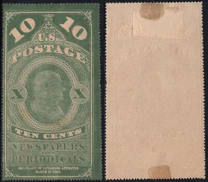 United States 10 Cent 1865 Green - Franklin ( ) - Picture 1 of 1