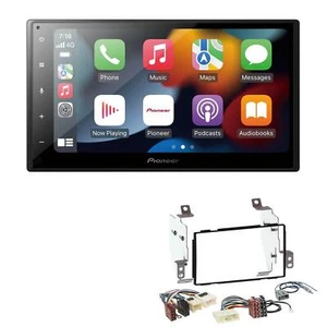 Pioneer Radio WiFi Apple CarPlay Android für Nissan Note 2006-2013 in schwarz - Bild 1 von 7