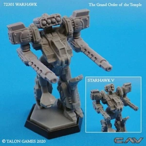 CAV Strike Operations Warhawk Starhawk V Talon Giochi 72301 Battletech Alternativo - Foto 1 di 1