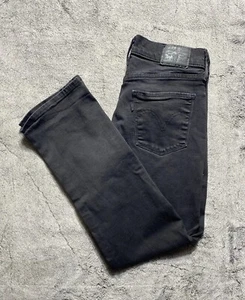 Pantalones de mezclilla Levi's clásicos de pierna recta para mujer talla 4 negros (P) - Imagen 1 de 10