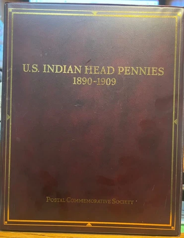 1890-1909 U.S. INDIAN HEAD PENNIES-POSTAL COMMEMORATIVE SOCIETY COLLECTION - #48 Cover