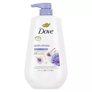 Dove Anti-Stress Moisturizing Women's Liquid Body Wash All Skin 30.6 oz - Picture 1 of 6