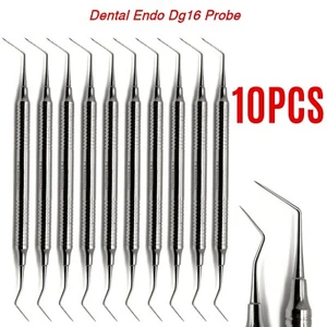 Dental Explorer DG-16 sonda diagnostica endodontica manico cavo igiene chirurgica - Foto 1 di 8