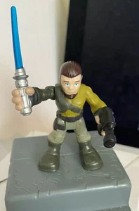 STAR WARS PLAYSKOOL KANAN JARRIS GALACTIC HEROES ACTION FIGURE HASBRO EXC!!! - Picture 1 of 4