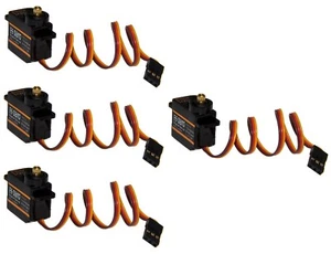 4 x Emax ES08MD RC Servo Digital Metall Gear Micro Servo 12g 0,08s 2kg - Bild 1 von 4