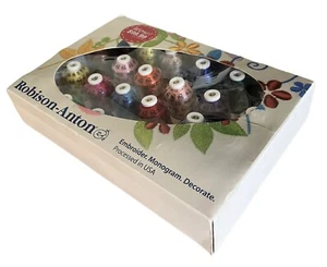 Robison-Anton Super Strength Rayon 24 Mini Snap Spools $99.99 Value NIB - Picture 1 of 3