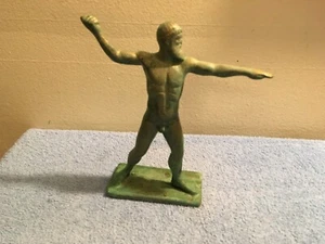 FIGURA DE COLECCIÓN LATÓN ZEUS DIOS DEL CIELO Y TRUENO MITOLOGÍA GRIEGA MONTE OLIMPUS - Imagen 1 de 13