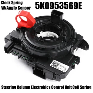 Steering wheel Module Slip Ring Cruise Control Unit Component For VW 5K0953569E - Picture 1 of 10