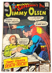 SUPERMAN'S PAL JIMMY OLSEN #121 (1969) / FN- / DC COMICS SILVER AGE - Bild 1 von 2