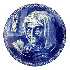 Boch Freres La Louviere Delft Collectible Plate Vintage Wall Plate Decor 10" - Picture 1 of 7