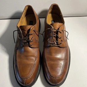 Bostonian Split Toe Apron Oxfords Mens Brown Leather Dress Shoe 11M India 27636 - Picture 1 of 11