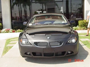 Colgan Front End Mask Bra 2pc. Fits BMW 645ci & 650i 2004-2007 W/OLicense W/Embl - Picture 1 of 1