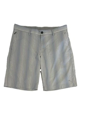 TOMMY BAHAMA 34 Shorts Striped Bermuda Comfort Band Quick Dry Summer - Image 1 of 4