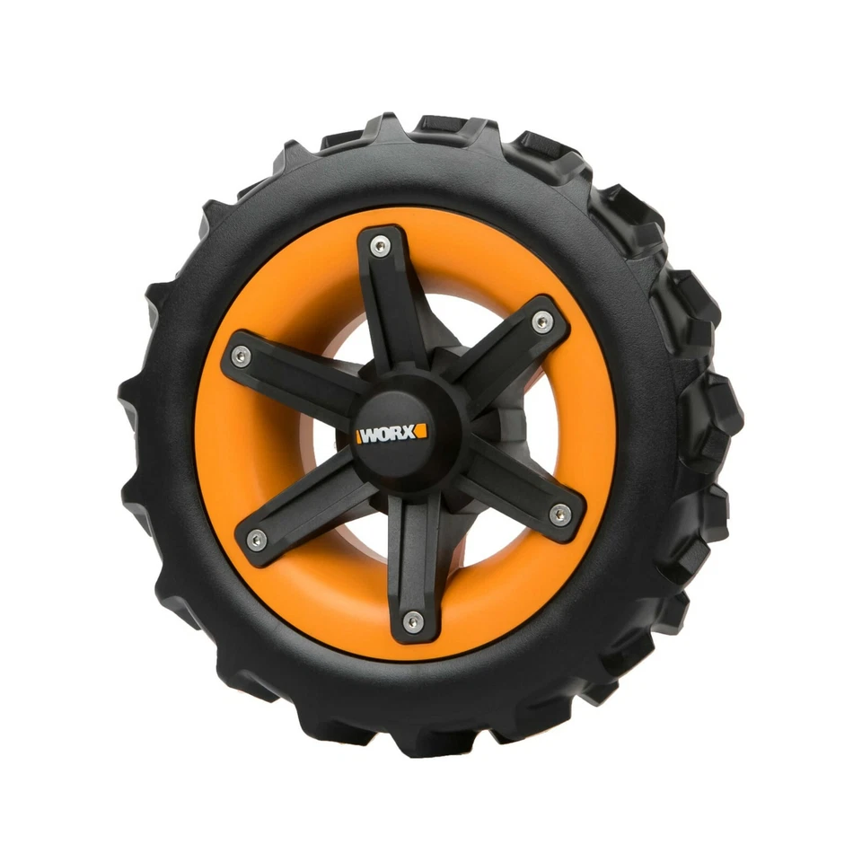 WORX - KIT Ruote da fango / terreni con erba rada WA0953 per robot rasaerba  - Immagine 1 di 1