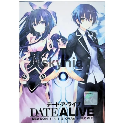 Date A Live S1-4 Anime DVD with English Subtitle, Free Shipping - Image 1 of 4